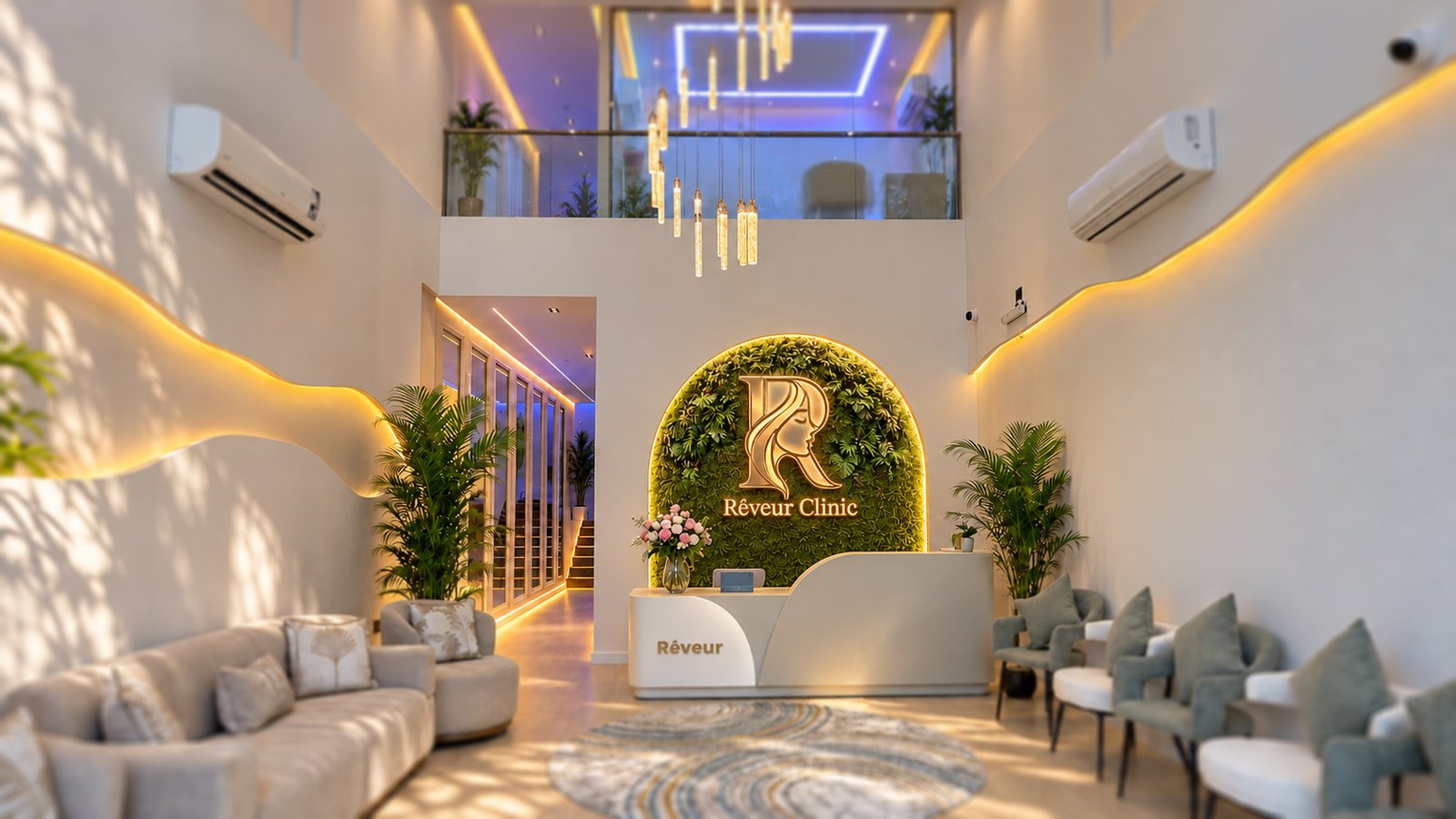 Reception at Rêveur Clinic, Riyadh